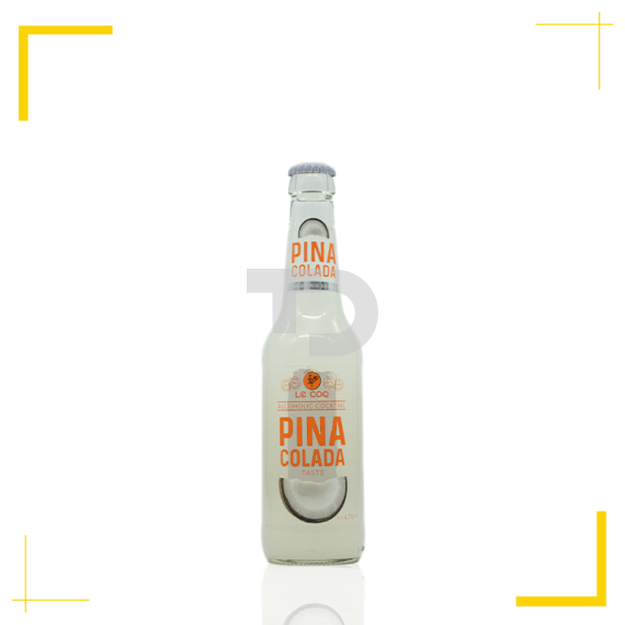 Le Coq Pina Colada ízű alkoholos ital (4,7% - 0,33L)
