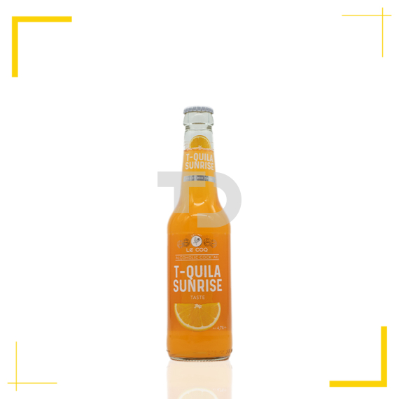 Le Coq T-quila Sunrise ízű alkoholos ital (4,7% - 0,33L)