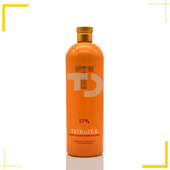 Tatratea Csipkebogyó & Homoktövis Tea Likőr (57% - 0,7L)
