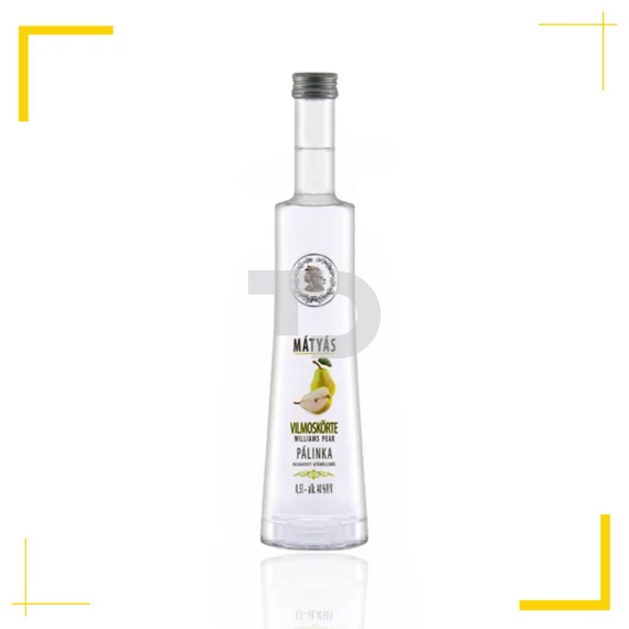 Mátyás Vilmoskörte Pálinka (40% - 0,5L)