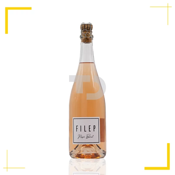 Filep Rosé Brut pezsgő (12,5% - 0,75L)