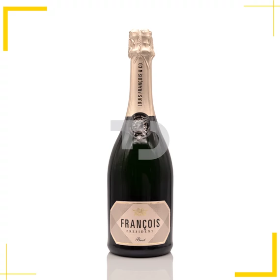 Francois President Brut minőségi pezsgő (12% - 0,75L)