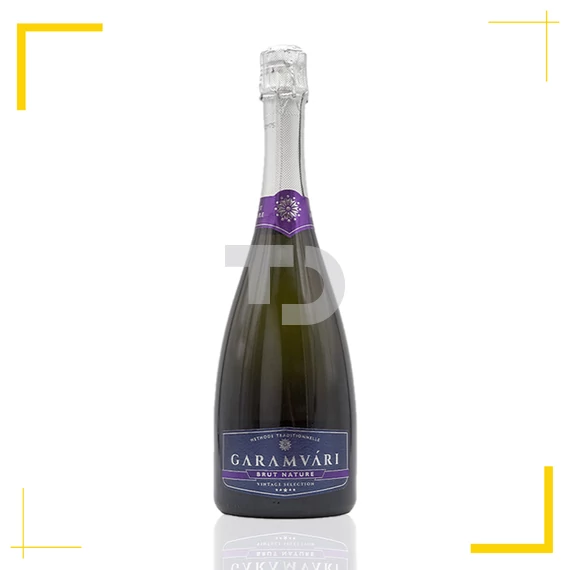 Garamvári Brut Nature 2019 pezsgő (12% - 0,75L)