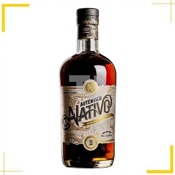 Auténtico Nativo 15 Years Old prémium sötét rum