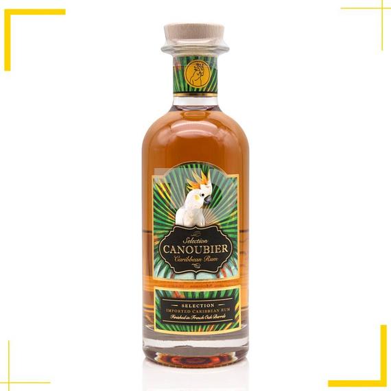 Canoubier Caribbean arany színű érlelt karibi rum (40% - 0,7L)
