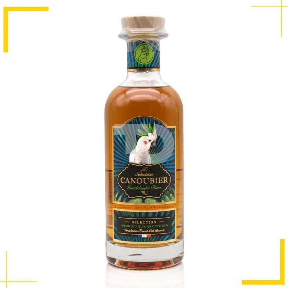 Canoubier Guadeloupe arany színű rum (40% - 0,7L)