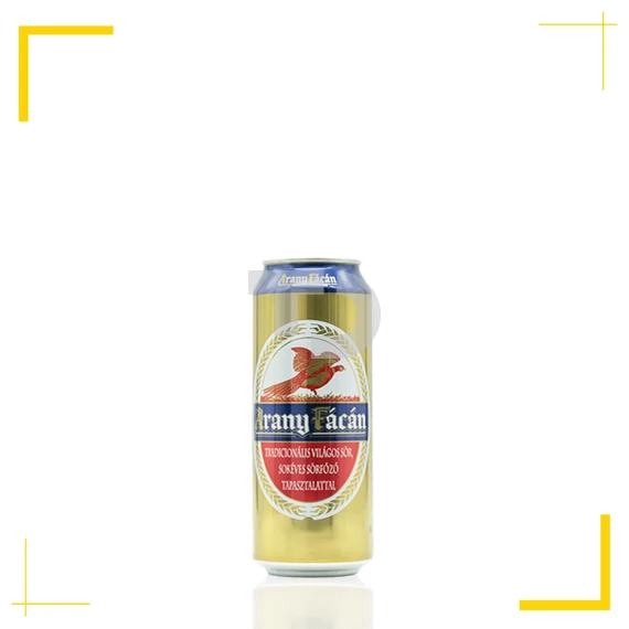 Arany Fácán világos sör (4% - 0,5L)
