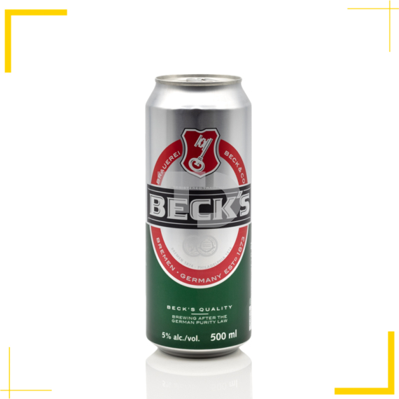 Beck's dobozos sör (5% - 0,5L)