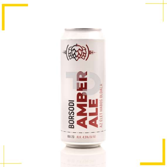 Borsodi Amber Ale félbarna sör (4,5% - 0,5L)