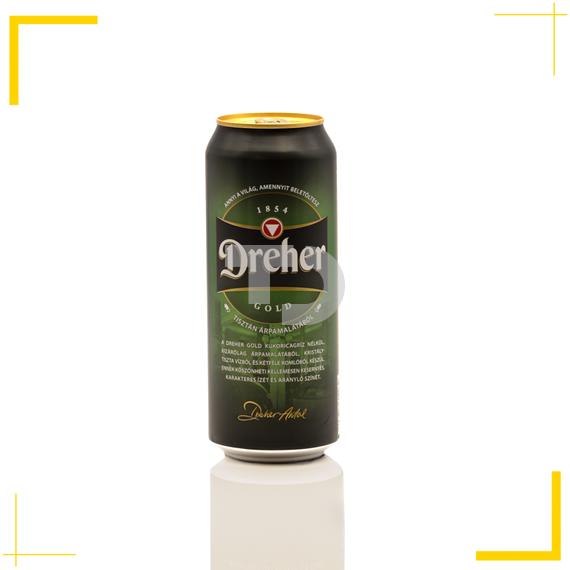 Dreher Gold minőségi világos sör (5% - 0,5L)