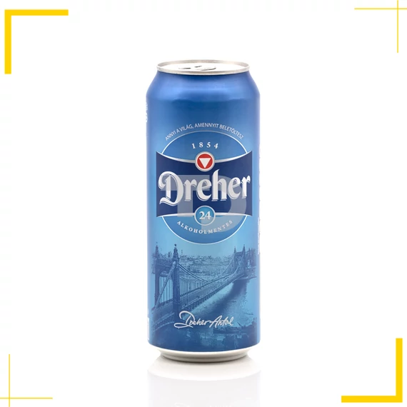 Dreher 24 alkoholmentes világos sör (0,5L)