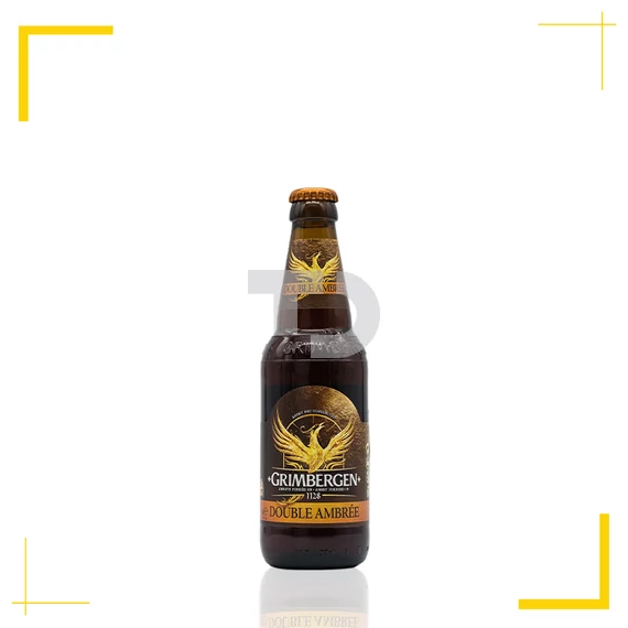 Grimbergen Double Ambrée belga barna sör (6,5% - 0,33L)