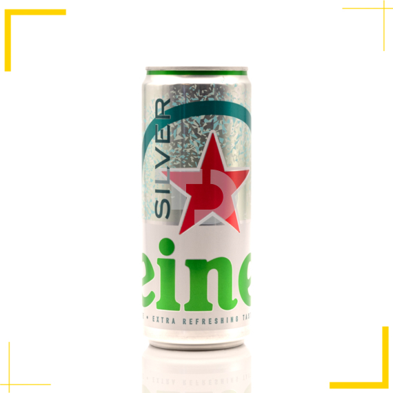 Heineken Silver világos dobozos sör (4% - 0,33L)