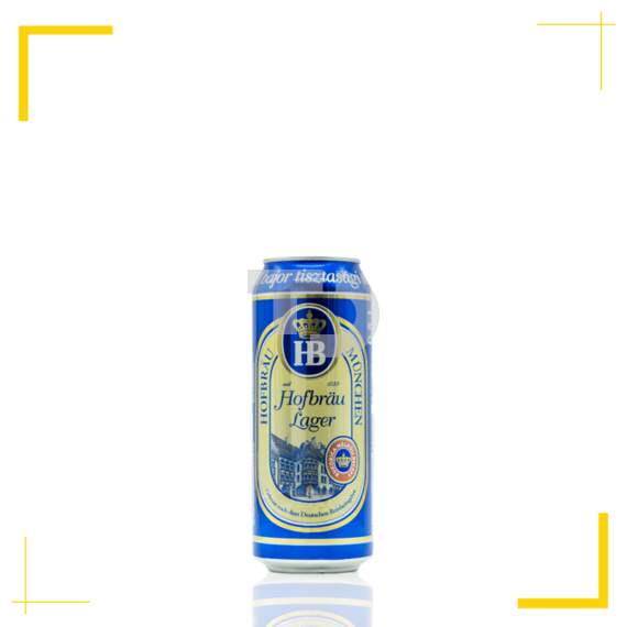 Hoffbräu München Lager világos sör (4% - 0,5L)