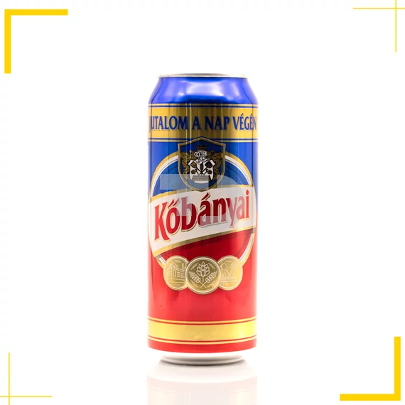 Kőbányai világos dobozos sör (4,3% - 0,5L)