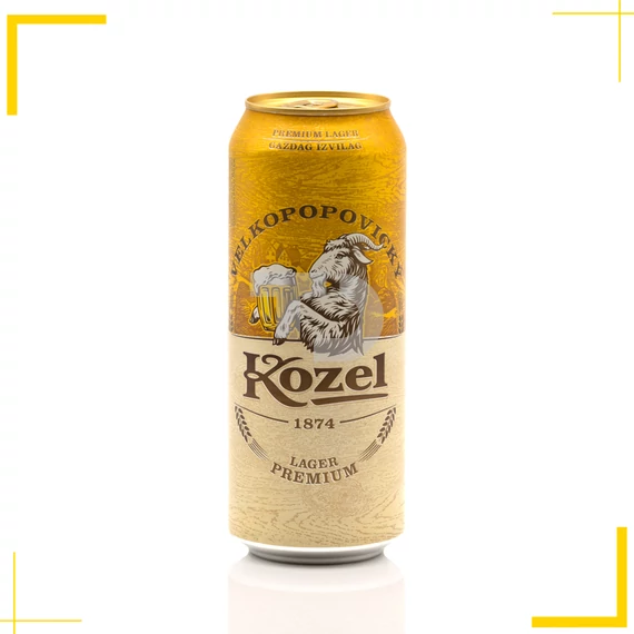 Velkopopovický Kozel Premium Lager minőségi világos sör (4,6% - 0,5L)