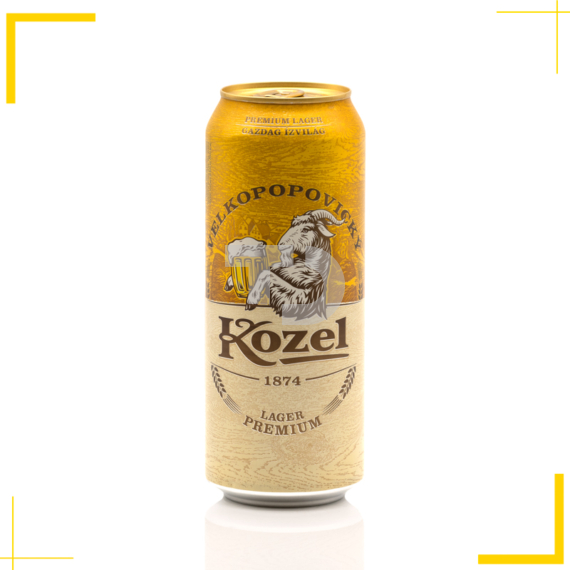 Velkopopovický Kozel Premium Lager minőségi világos sör (4,6% - 0,5L)