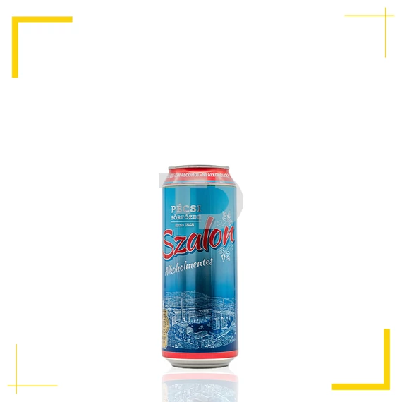 Pécsi Szalon alkoholmentes sör (0,5% - 0,5L)