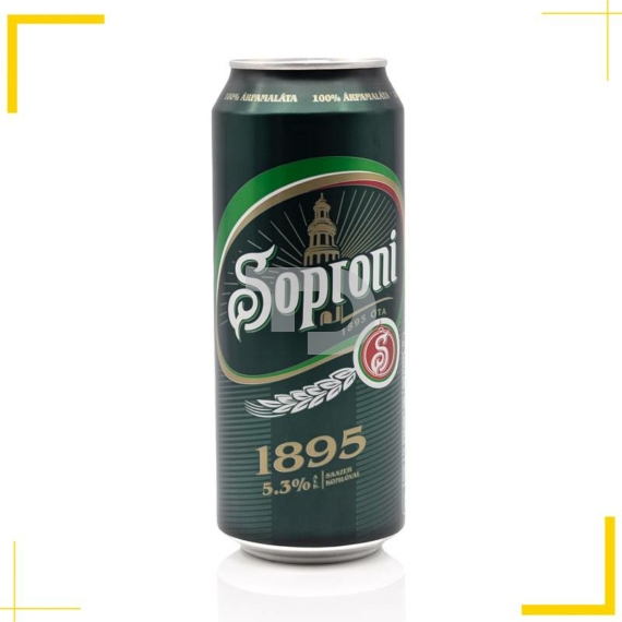 Soproni 1895 sör (5.3% - 0,5L)