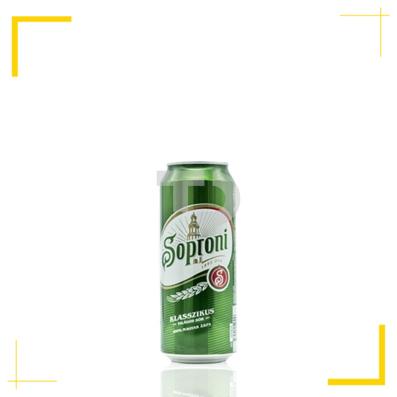Soproni Klasszikus világos sör (4,5% - 0,5L)