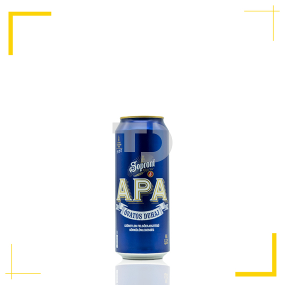 Soproni Óvatos Duhaj APA minőségi világos sör (5,5% - 0,5L)