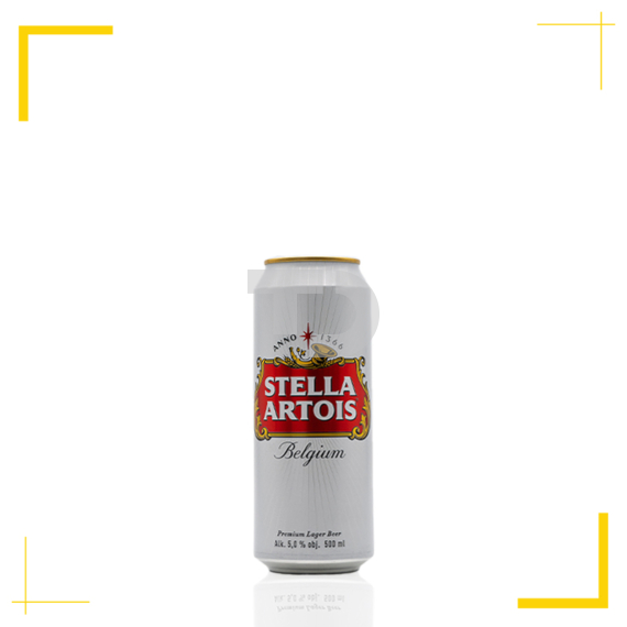 Stella Artois minőségi világos sör (5% - 0,5L)