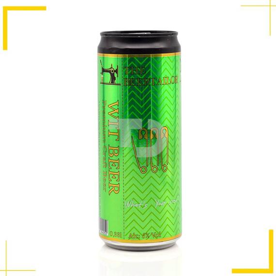 The Beertailor Wit Beer dobozos sör (5% - 0,33L)
