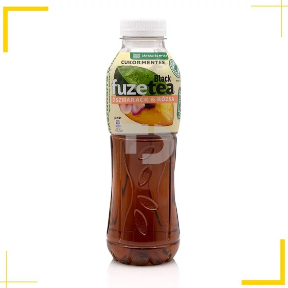 FuzeTea Barack & Rózsa Zero üdítőital (0,5L)