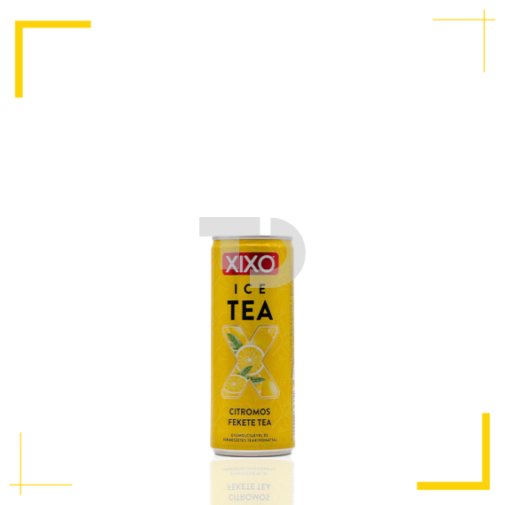 XIXO IceTea citrom ízű fekete tea (0,25L)