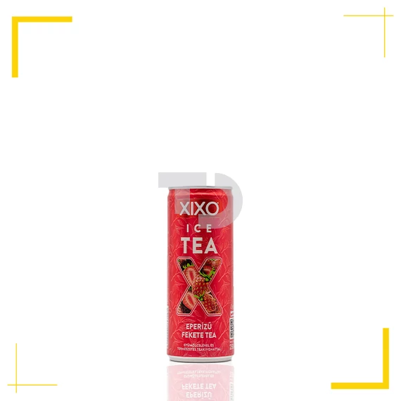 XIXO IceTea eper ízű fekete tea (0,25L)