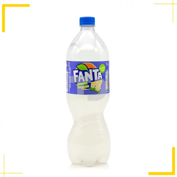 Fanta citrom és bodza ízesítésű szénsavas üdítőital (1L)