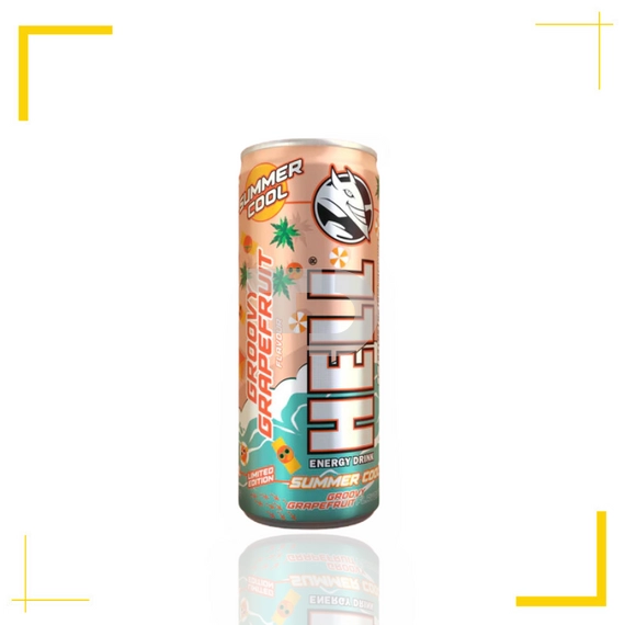Hell Energy Drink Summer Cool Groovy Grapefruit (0,25L)