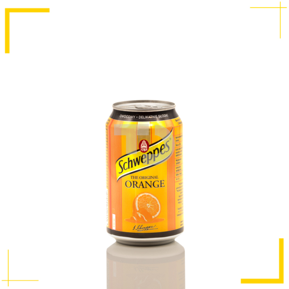 Schweppes Orange narancsízű szénsavas üdítőital (0,33L)