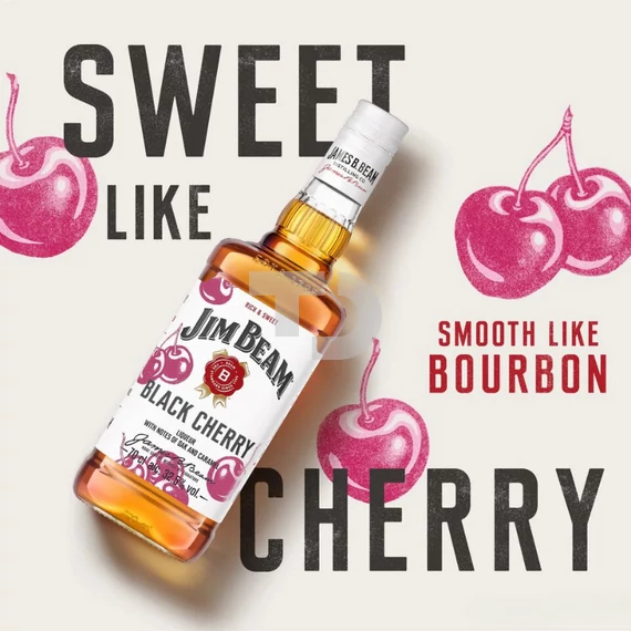 Jim Beam Black Cherry (32,5% - 0,7L)