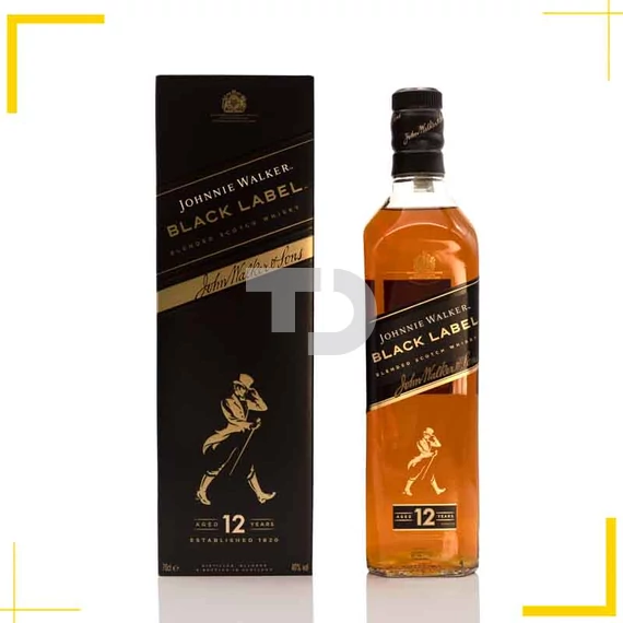 Johnnie Walker Black Label 12 Aged Whisky (40% - 0,7L)