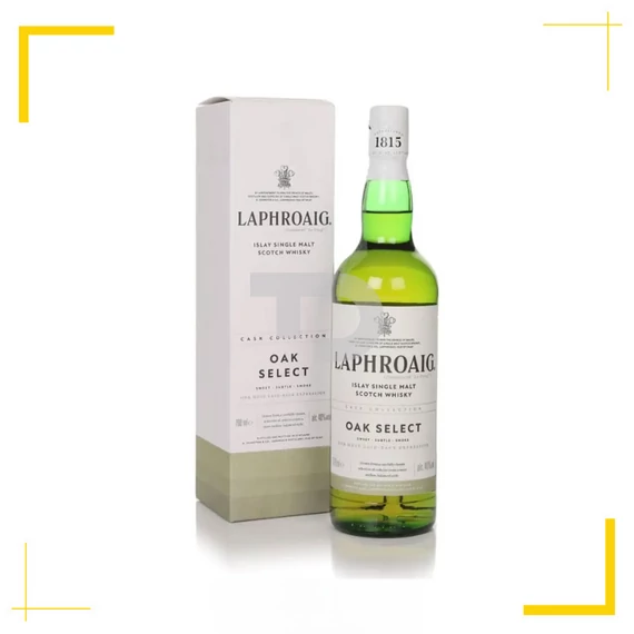 Laphroaig Oak Islay Single Malt Whiskey Díszdobozzal (40% - 0,7L)