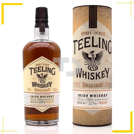 Teeling Single Grain Irish Whiskey + Díszdoboz (46% - 0,7L)